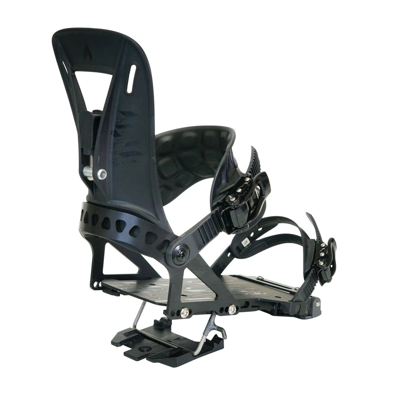 Surge ST Splitboard Bindings|XS|SM|MED|LRG|BLACK