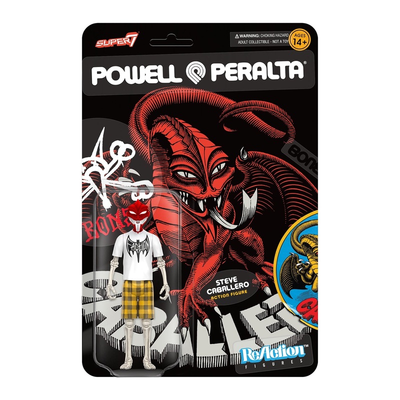 Super 7 x Powell-Peralta Steve Caballero ReAction Wave 2 Figure