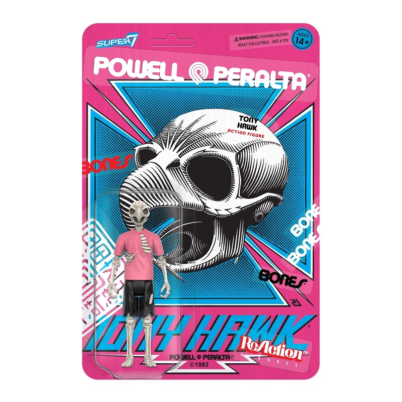 Super 7 x Powell-Peralta Tony Hawk ReAction Wave 2 Figure