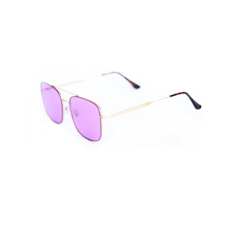 The Beagle Sunglasses|O/S|GOLD/PURPLE|GOLD/G-15|GOLD/AMBER
