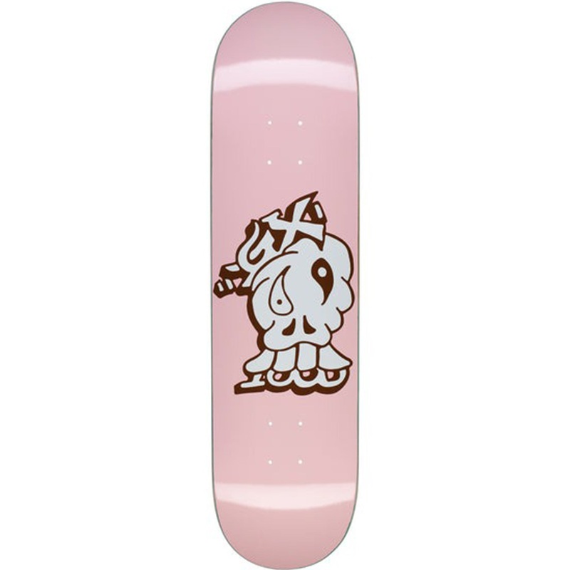 Mind Over Matter Pink 8 Skateboard Deck