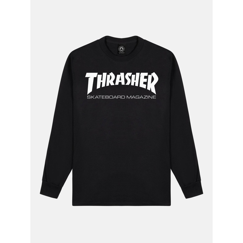 Skate Mag Long Sleeve T-Shirt|SM|MED|LRG|XL|BLACK|WHITE|GREY