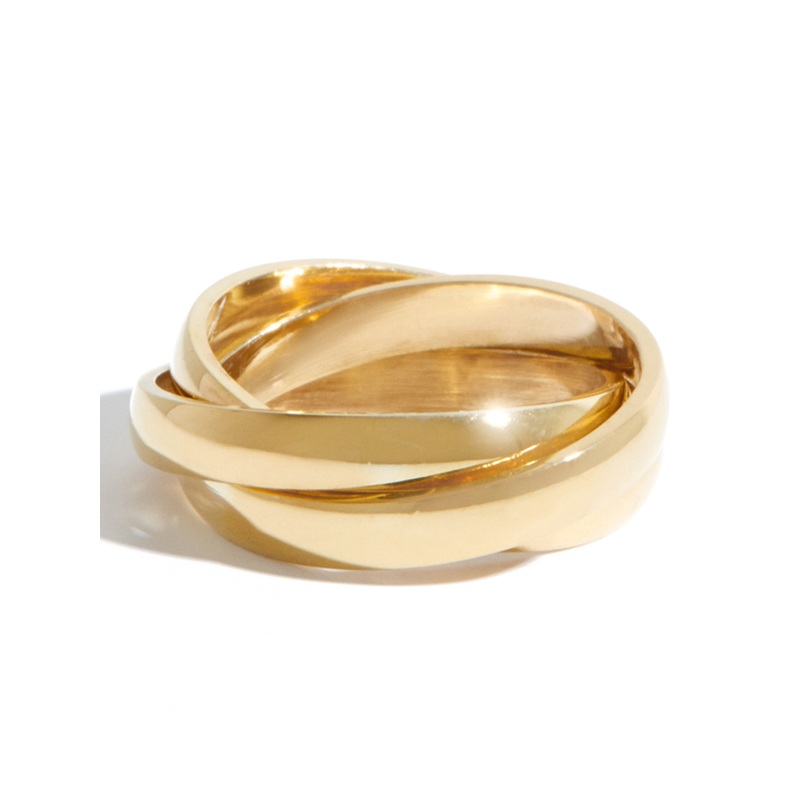 Trio Ring In Gold|4|5|6|7|8|OR