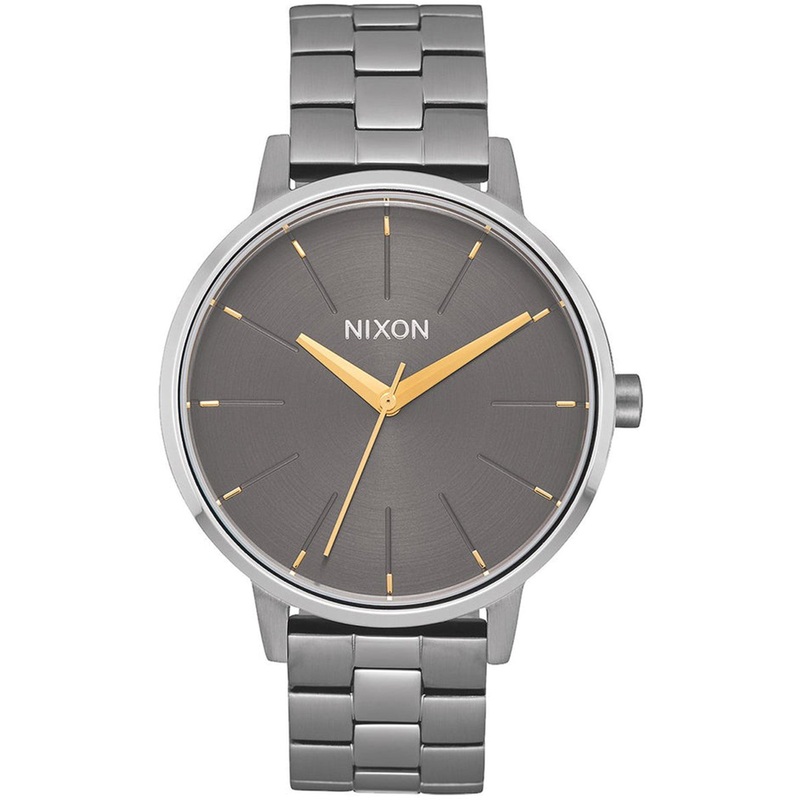 The Kensington Gunmetal/Silver/Gold Watch