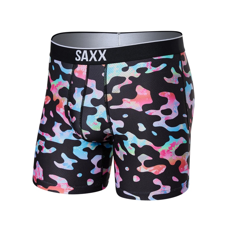 Volt Breathable Mesh Washed Out Camo Multi Boxer