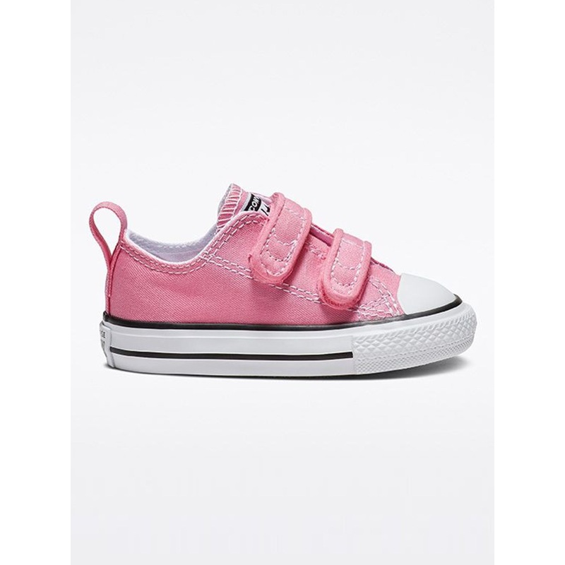 Chuck Taylor All Star 2V Pink/White Shoes (Little Kids)