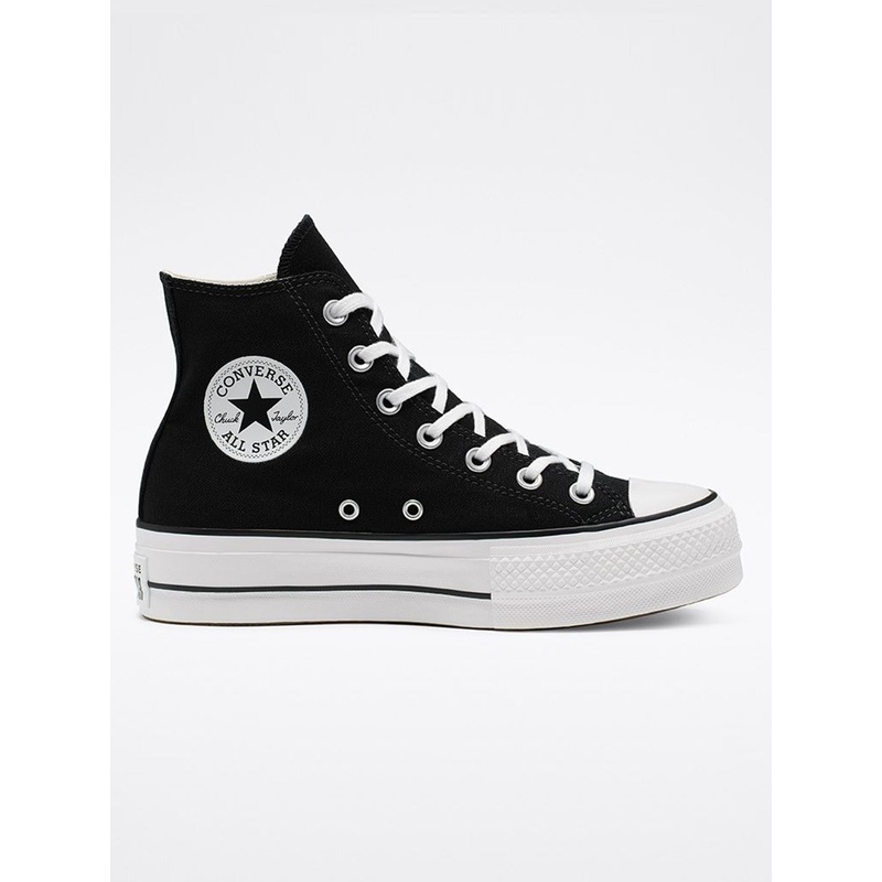 Chuck Taylor All Star Platform Hi Black/White/White Shoes