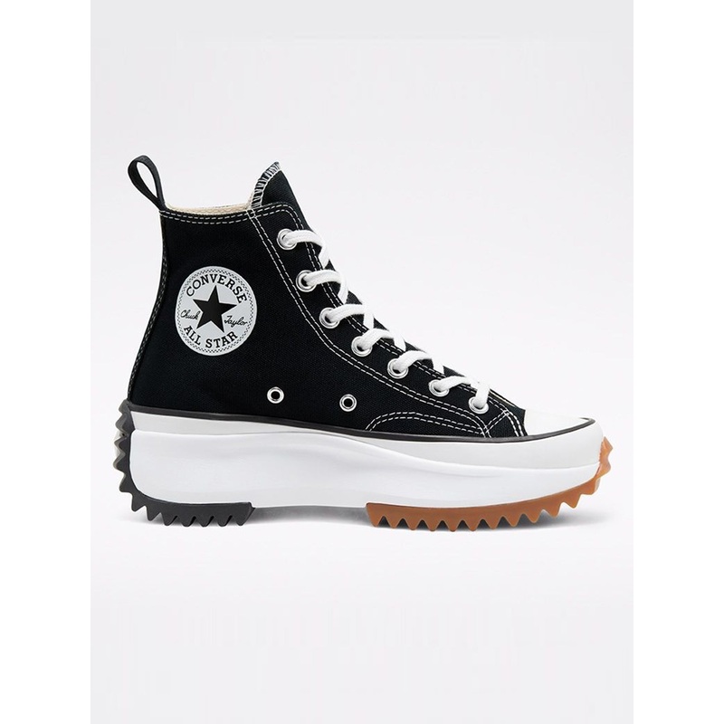 Run Star Hike Hi Black/White/Gum Shoes