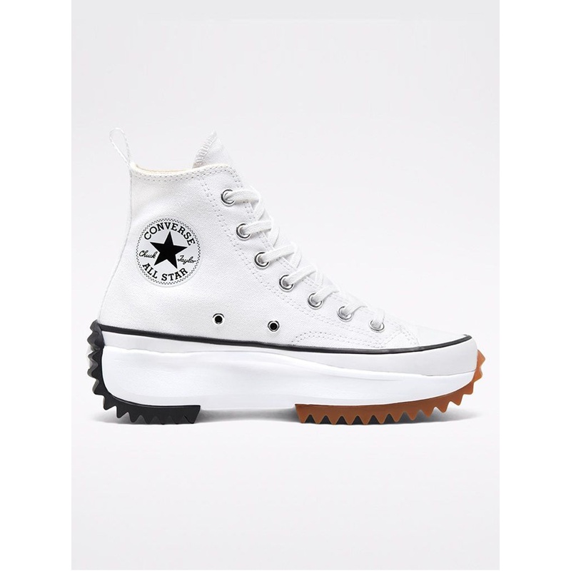 Run Star Hike Hi White/Black/Gum Shoes