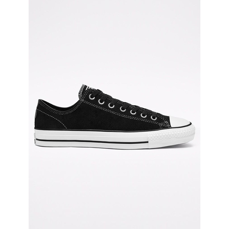 Chuck Taylor All Star Pro Suede Black/Black/White Shoes