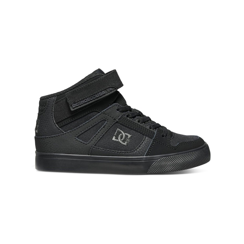 Pure High-Top EV Black/Black/Black Shoes (Kids)