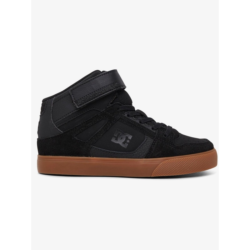 Pure High-Top EV Black/Gum Shoes (Kids)
