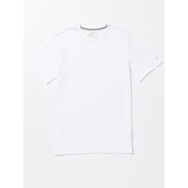 Solid T-Shirt|SM|MED|LRG|XL|XXL|BLACK (BLK)|WHITE (WHT)|OFF WHITE (OFW)|STEALTH (STH)