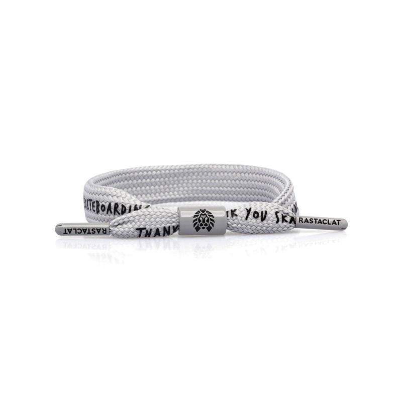 Thank You Skateboarding Single Lace Bracelet