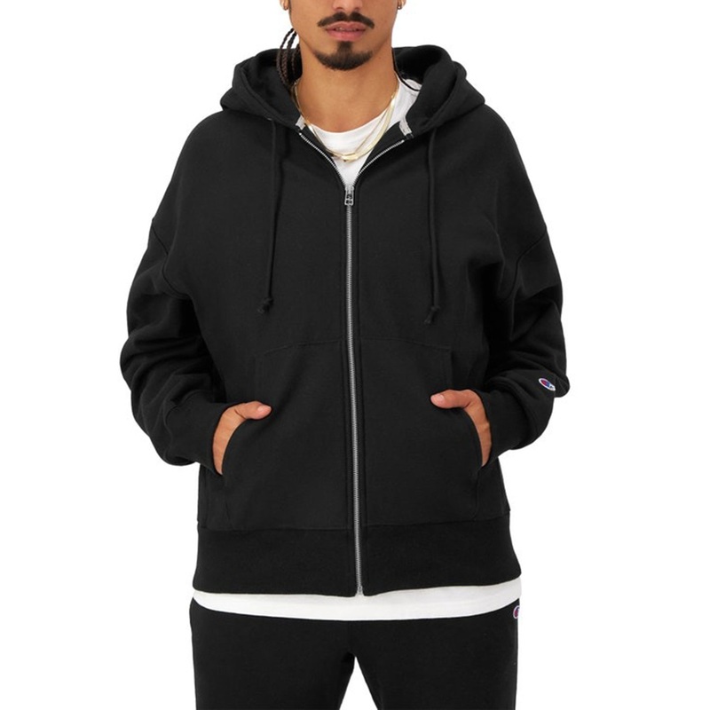 Zip Arena Hoodie|LRG|MED|SM|XL|XS|XXL|BLACK (003)|GFS SILVER GREY (2UC)