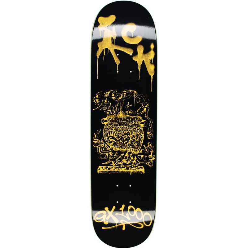 Sincere Zack Krull Black 8.375 Skateboard Deck