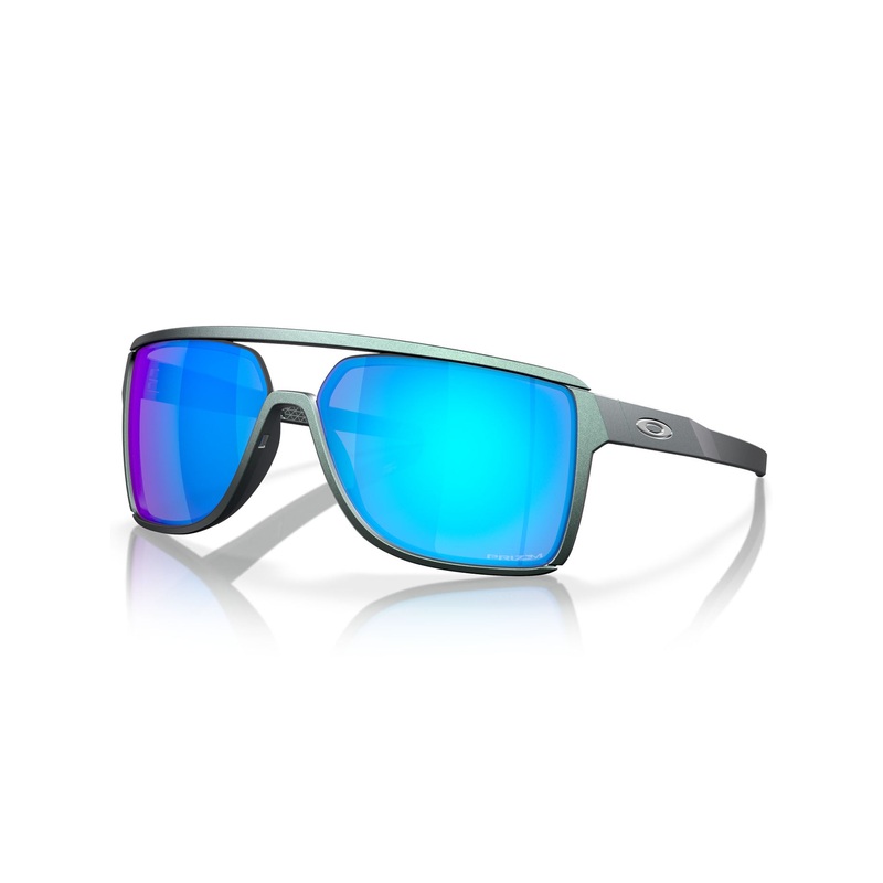 Castel Matte Silver Blue Colorshift/Prizm Sapphire Sunglasses