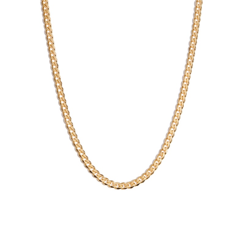 Bold Curb Chain In Gold