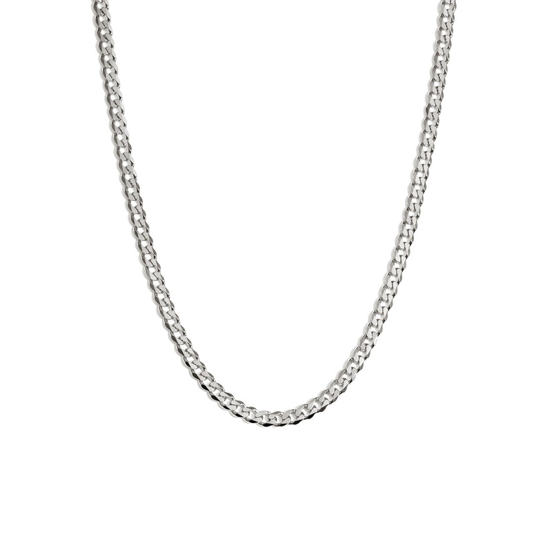 Bold Curb Chain In Silver