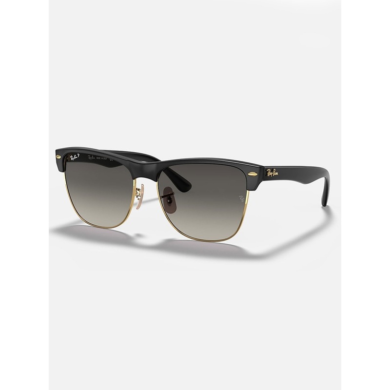 Clubmaster Oversized Matte Black/ Grey Gradient Glasses