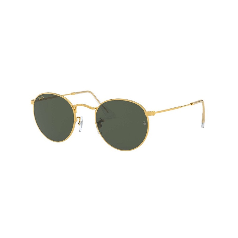 Round Metal Legend Gold/Green Classic G-15 Sunglasses