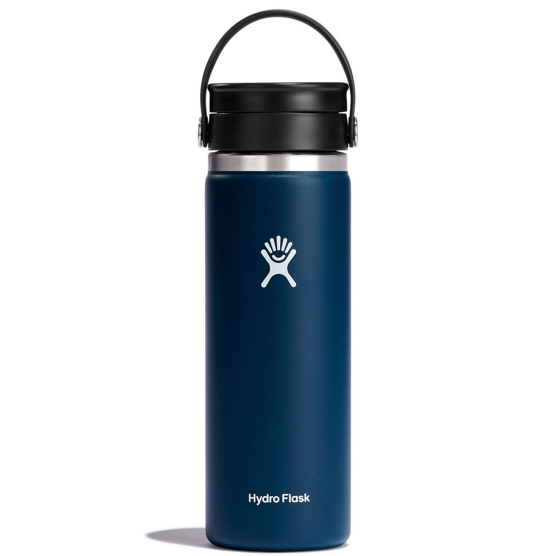 20 oz Coffee Wide Flex Sip Lid Indigo Bottle