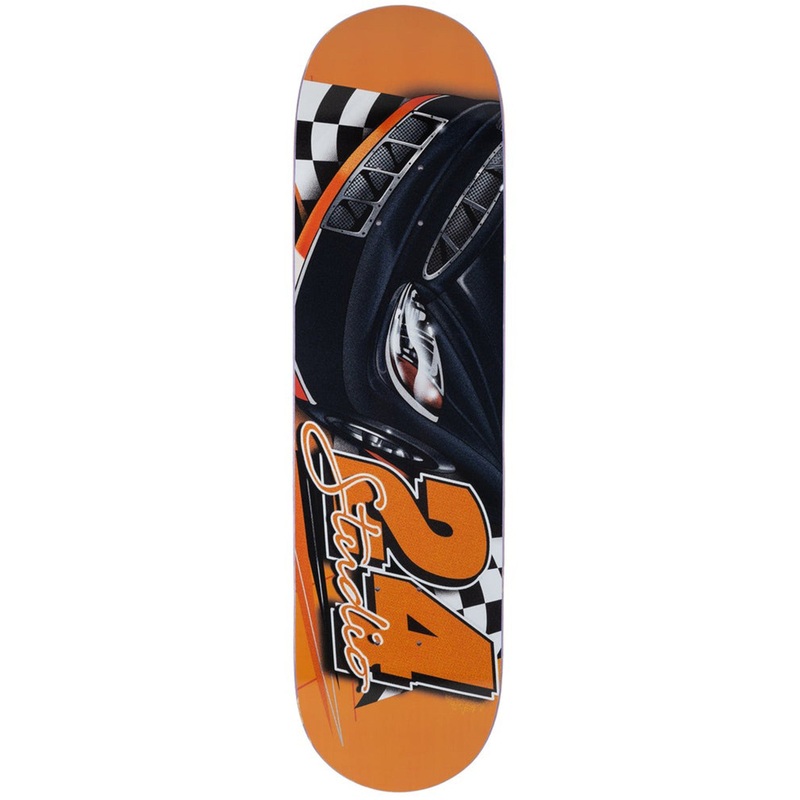 Nascar 8.25 Skateboard Deck|8.25|ORANGE