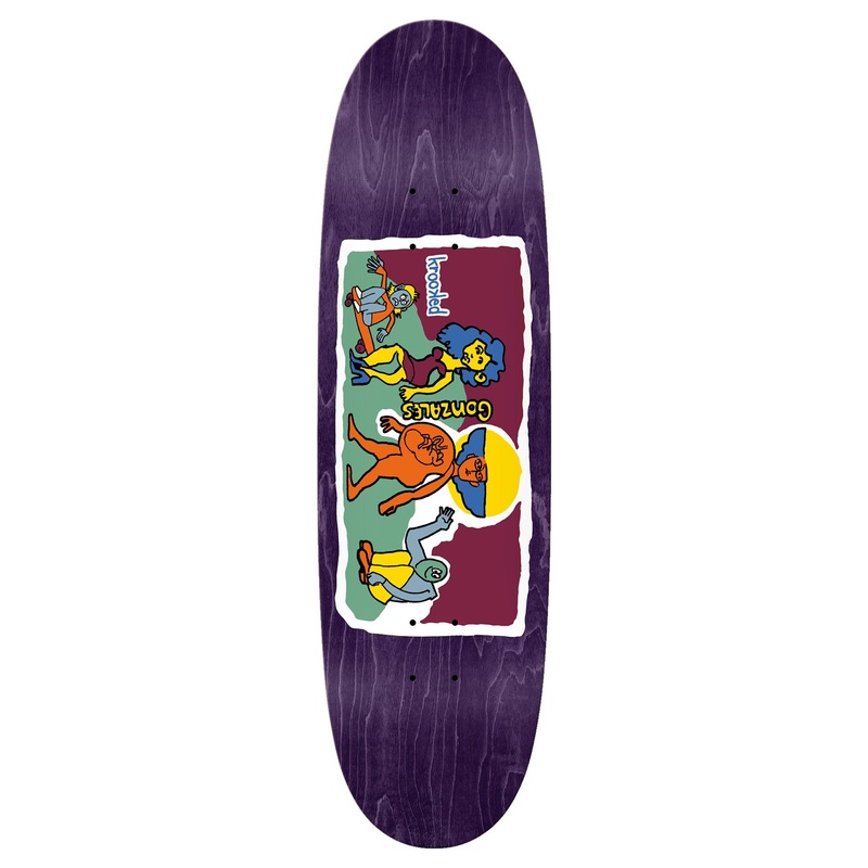 Gonz Stroll 9.1 Skateboard Deck