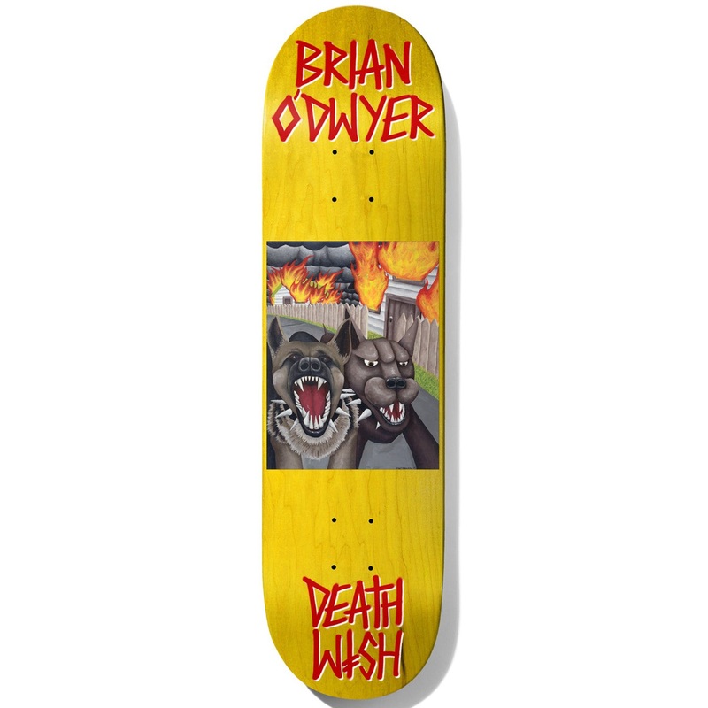 All Screwed Up O’Dwyer 8.25 Skateboard Deck