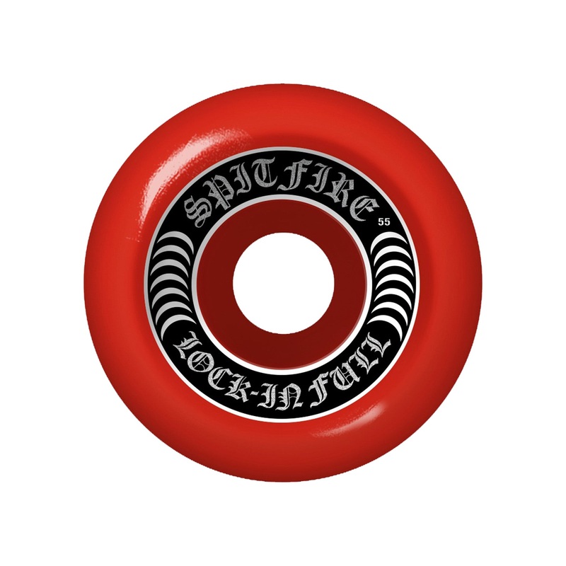 F4 Lock-In Full Red Skateboard Wheels