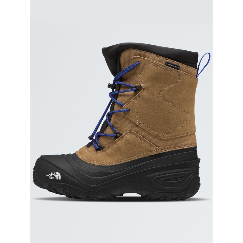 Alpenglow V WP Utility Brown/TNF Blue Winter Boots (Kids)