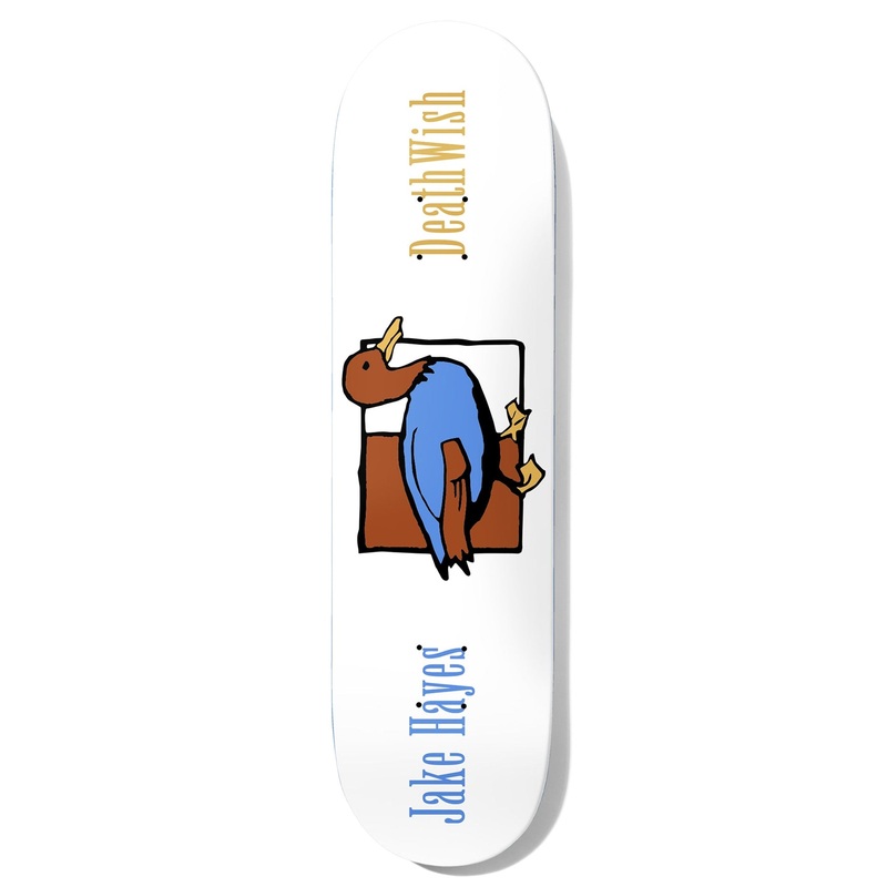Hayes Lucky Duck 8.25 Skateboard Deck