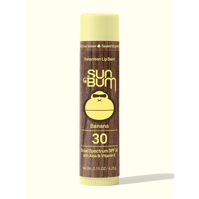 SPF30 Sunscreen Banana Lip Balm
