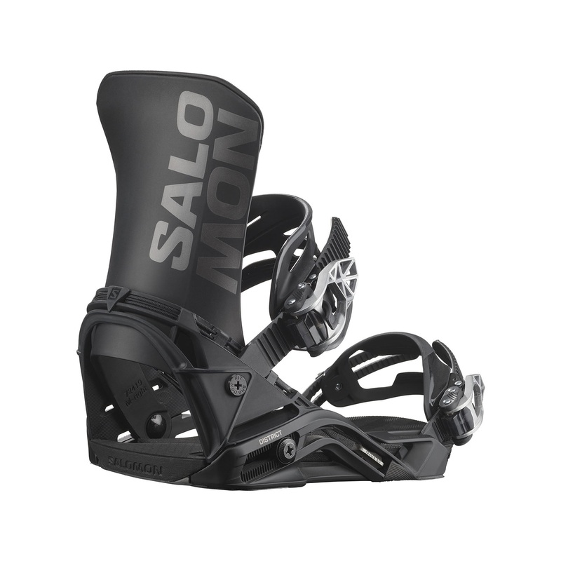 District Snowboard Bindings|MED|LRG|BLACK