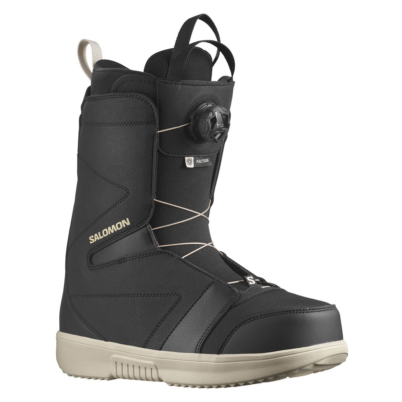 Faction BOA Snowboard Boots|08|08.5|09|09.5|10|10.5|11|11.5|12|BLACK/RAINY DAY