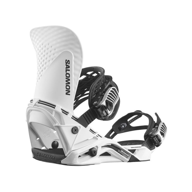 Hologram White Snowboard Bindings