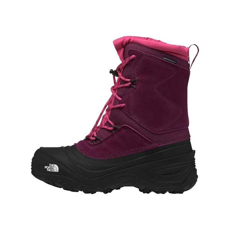 Alpenglow V WP Boysenberry/TNF Black Winter Boots (Kids)