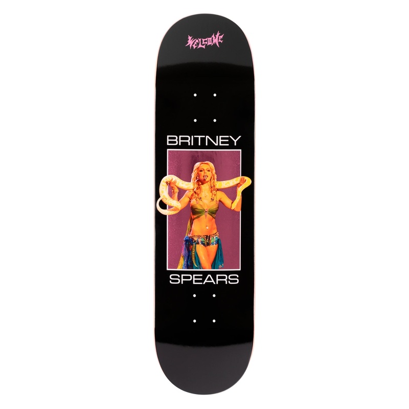 Welcome X Britney Spears Snake 8.5 Skateboard Deck