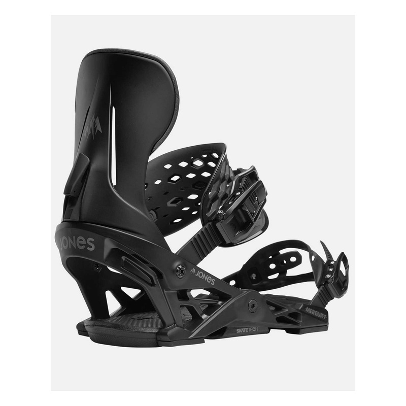 Mercury Snowboard Bindings|MED|LRG|ECLIPSE BLACK|CLOUD WHITE