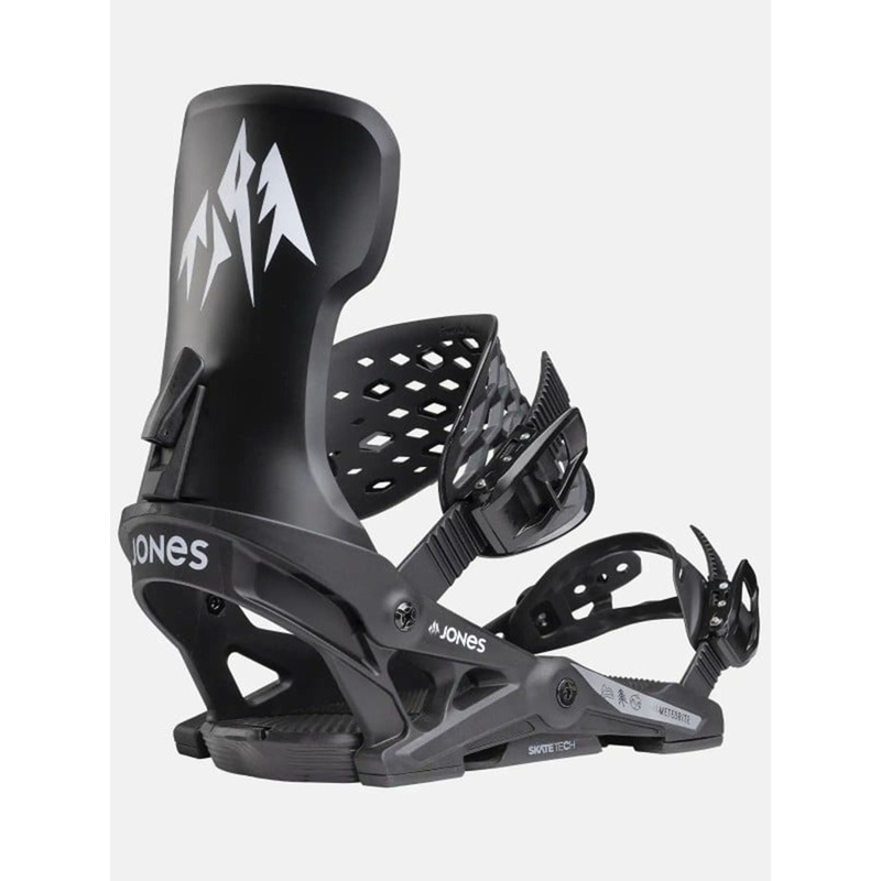 Meteorite Snowboard Bindings|MED|LRG|ECLIPSE BLACK|GREY|SNOW WHITE
