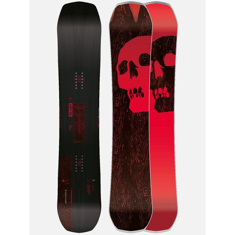 The Black Snowboard Of Death Snowboard