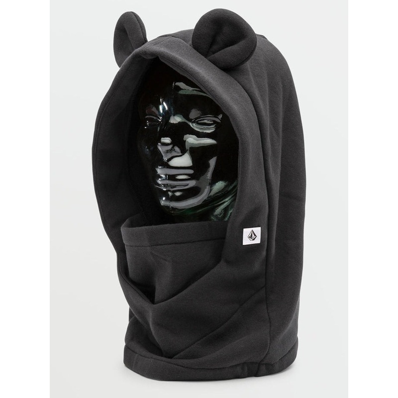 Snow Creature Hood Thingy Black Balaclava