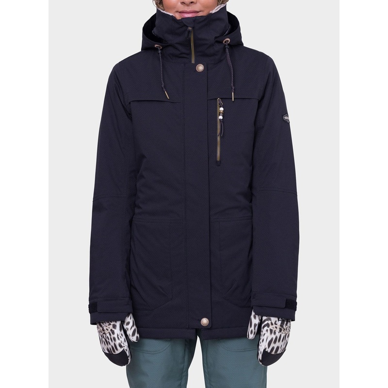 Spirit Jacket (Women)|SM|MED|LRG|BLACK GEO JACQUARD (BLK)|BLACK GEO JACQUARD (BLGJ)