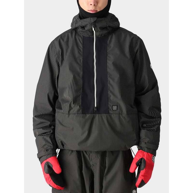 Ghost 2.5L Anorak Jacket|SM|MED|LRG|XL|SAGE CRDRY CLRBLCK (SGCD)|BLK GRID CLRBLCK (BLCB)|FTGUE CAMO CLRBLCK (FTCB)