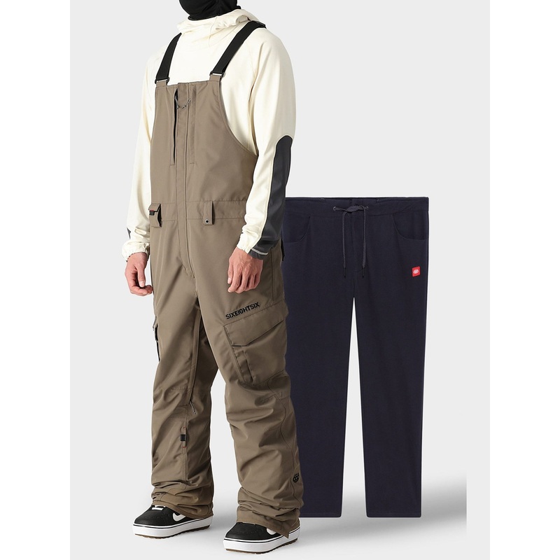 Smarty 3-in-1 Cargo Overall|SM|MED|LRG|XL|TOBACCO (TBCO)|BLACK (BLK)