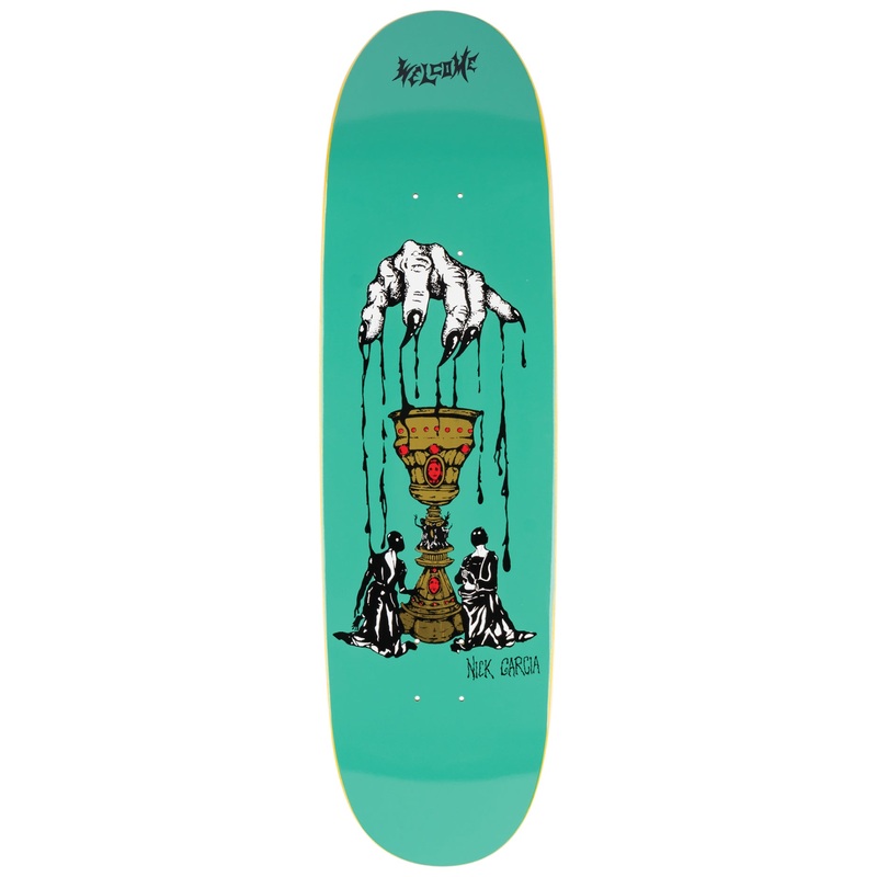 Nick Garcia Chalice 8.8 Son Of Boline Teal Skateboard Deck
