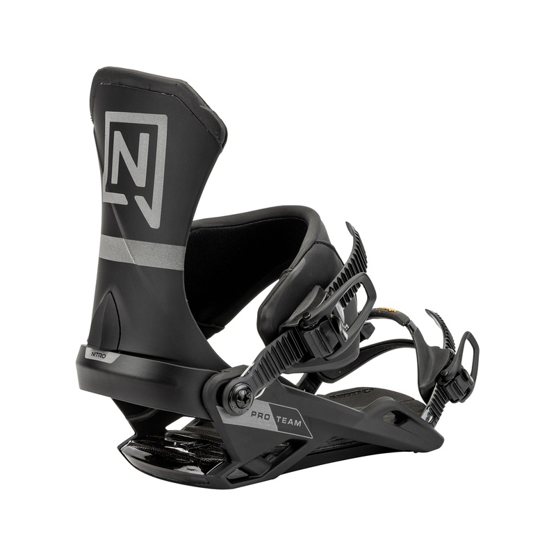 Team Pro Snowboard Bindings|MED|LRG|ULTRA BLACK