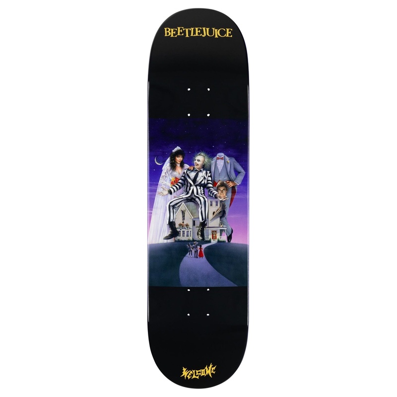 Welcome X Beetlejuice Showtime 9 Skateboard Deck