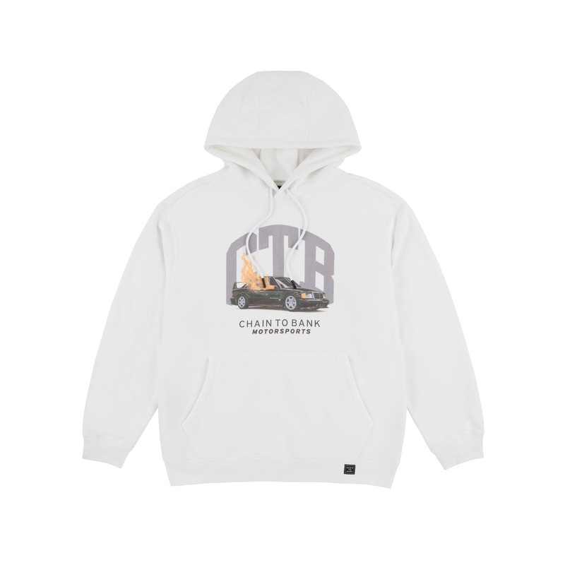 Benz Of Fire Hoodie|SM|MED|LRG|XL|XXL|WHITE