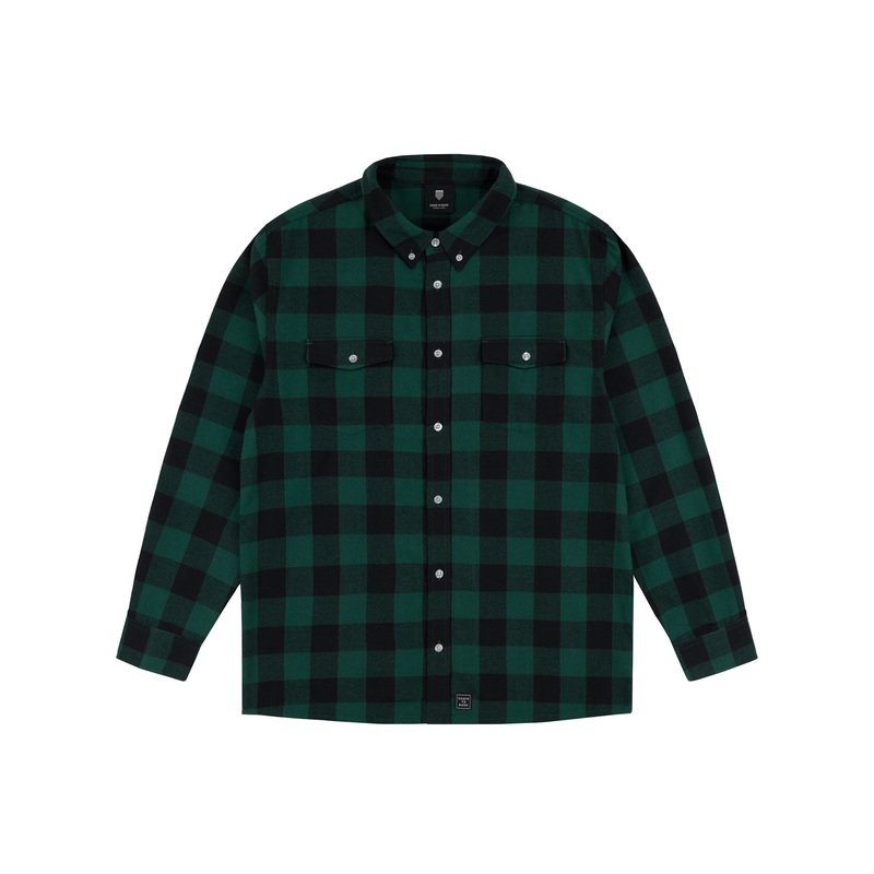 Canadian Bacon Flannel Long Sleeve Buttondown Shirt